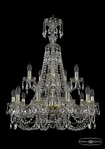 Подвесная люстра Bohemia 1406/10+5/240/XL-85/2d/G