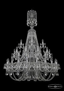 Подвесная люстра Bohemia 1406/20+10+5/400/XL-157/3d/Ni