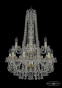 Подвесная люстра Bohemia 1409/10+5/195/h-83/2d/G