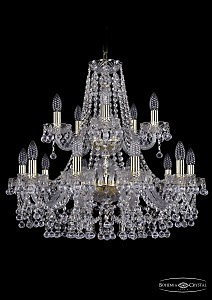 Подвесная люстра Bohemia 1409/10+5/240/2d/G