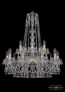 Подвесная люстра Bohemia 1409/10+5/240/h-77/G