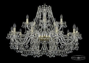 Подвесная люстра Bohemia 1409/10+5/360/G