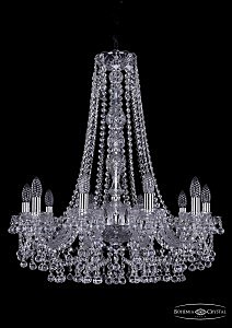 Подвесная люстра Bohemia 1409/10/240/h-76/Ni