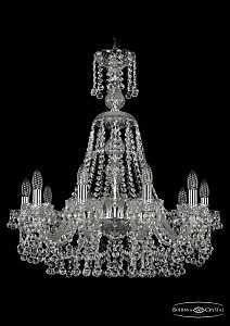 Подвесная люстра Bohemia 1409/10/240/XL-75/Ni