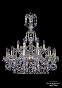 Подвесная люстра Bohemia 1409/12+6/240/XL-76/G