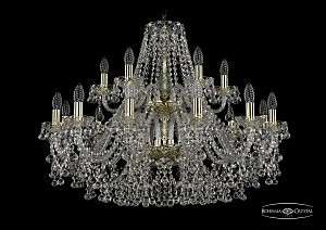 Подвесная люстра Bohemia 1409/12+6/300/2d/G