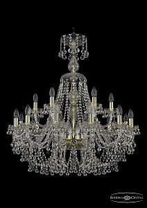 Подвесная люстра Bohemia 1409/12+6/300/XL-95/G