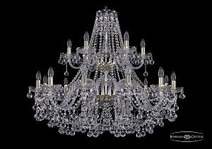 Подвесная люстра Bohemia 1409/12+6/360/2d/G