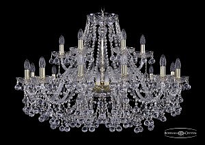 Подвесная люстра Bohemia 1409/12+6/360/G