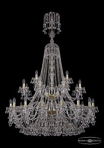 Подвесная люстра Bohemia 1409/16+8+4/400/XL-164/2d/G