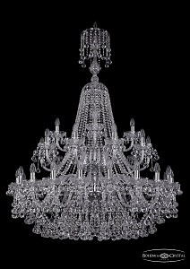 Подвесная люстра Bohemia 1409/20+10+5/400/XL-152/2d/Ni