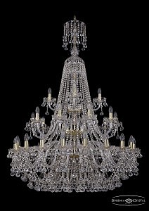 Подвесная люстра Bohemia 1409/20+10+5/400/XL-159/3d/G