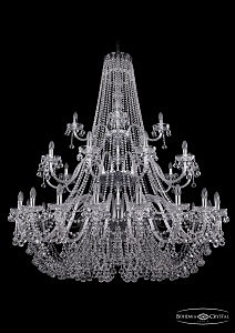 Подвесная люстра Bohemia 1409/20+10+5/530/3d/Ni