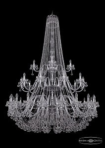 Подвесная люстра Bohemia 1409/20+10+5/530/h-203/3d/Ni