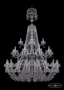 Подвесная люстра Bohemia 1409/20+10+5/530/XL-203/3d/Ni