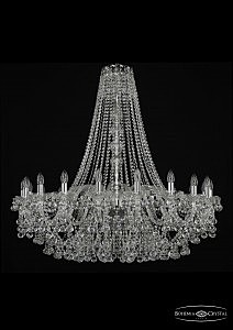 Подвесная люстра Bohemia 1409/20/400/h-113/Ni