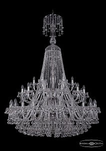 Подвесная люстра Bohemia 1409/24+12+6/460/XL-175/2d/Ni