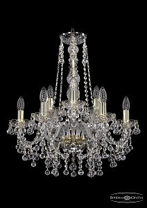 Подвесная люстра Bohemia 1409/6+3/195/h-63/G