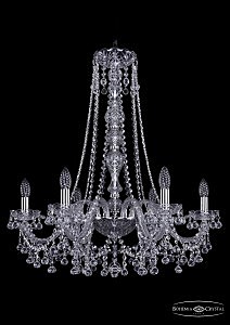 Подвесная люстра Bohemia 1409/6/240/h-75/Ni