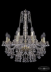 Подвесная люстра Bohemia 1409/8+4/195/h-62/G