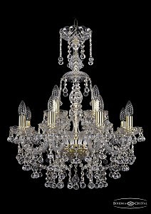 Подвесная люстра Bohemia 1409/8+4/195/XL-68/G