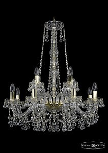 Подвесная люстра Bohemia 1409/8+4/240/h-77/G