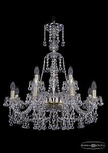 Подвесная люстра Bohemia 1409/8+4/240/XL-76/G