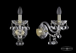 Настенное бра 1409 1409B/1/160/XL/G