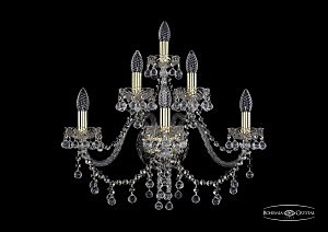 Настенное бра 1409 1409B/3+2+1/240/G