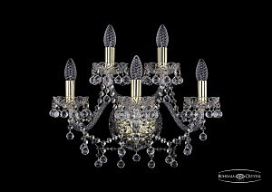 Настенное бра 1409 1409B/3+2/160/G