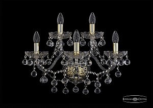 Настенное бра 1409 1409B/3+2/195/XL/G