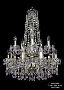 Подвесная люстра Bohemia 1410/10+5/195/h-74/2d/G/V7010