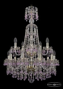 Подвесная люстра Bohemia 1410/10+5/195/XL-84/2d/G/V7010