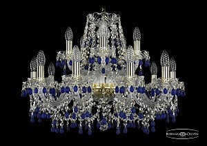 Подвесная люстра Bohemia 1410/10+5/240/G/V3001