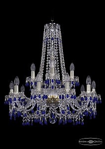 Подвесная люстра Bohemia 1410/10+5/240/h-75/G/V3001