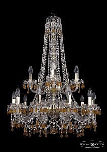 Подвесная люстра Bohemia 1410/10+5/240/h-91/2d/G/V1003