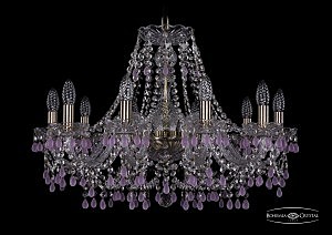 Подвесная люстра Bohemia 1410/10/240/Pa/V7010