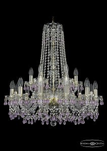 Подвесная люстра Bohemia 1410/12+6/240/h-74/G/V7010