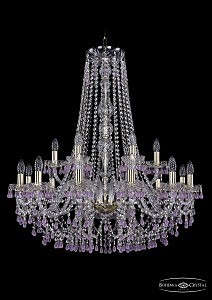 Подвесная люстра Bohemia 1410/12+6/300/h-95/G/V7010