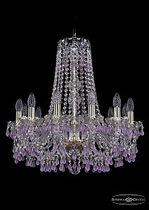 Подвесная люстра Bohemia 1410/12/195/h-60/G/V7010