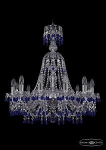 Подвесная люстра Bohemia 1410/12/240/XL-74/Ni/V3001