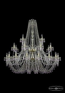 Подвесная люстра Bohemia 1410/16+8+4/460/2d/G/V7010