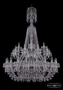 Подвесная люстра Bohemia 1410/20+10+5/400/XL-160/2d/Ni/V0300