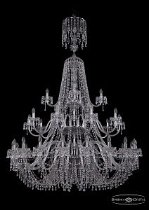 Подвесная люстра Bohemia 1410/20+10+5/530/XL-200/3d/Ni/V0300