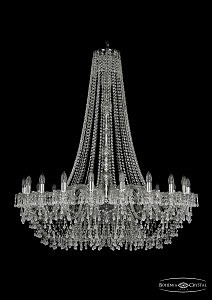 Подвесная люстра Bohemia 1410/20/400/h-130/Ni/V0300