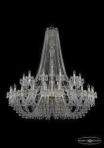 Подвесная люстра Bohemia 1410/24+12/530/h-156/G/V0300