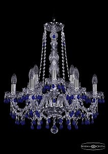 Подвесная люстра Bohemia 1410/6+3/195/h-63/Ni/V3001