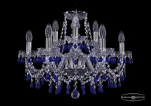 Подвесная люстра 1410 1410/6+3/195/Ni/V3001