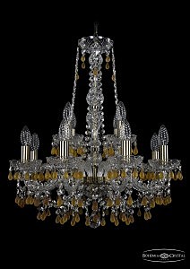 Подвесная люстра Bohemia 1410/8+4/195/h-63/Pa/V1003