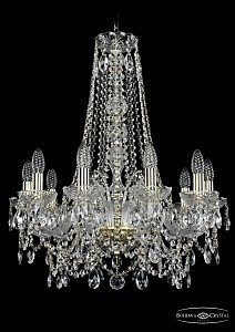 Подвесная люстра Bohemia 1411/10/195/h-70/G